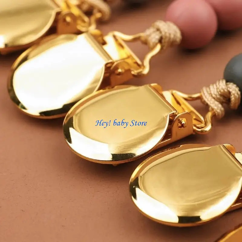 Non-Toxic Silicone Baby Pacifier Clip | Safe Holder 0–24M