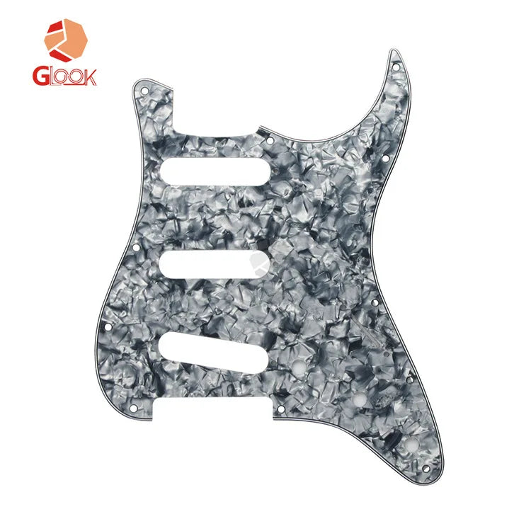 11 Nail Electric Guitar Guard ST SQ Panel Hole Single SSS Meffen