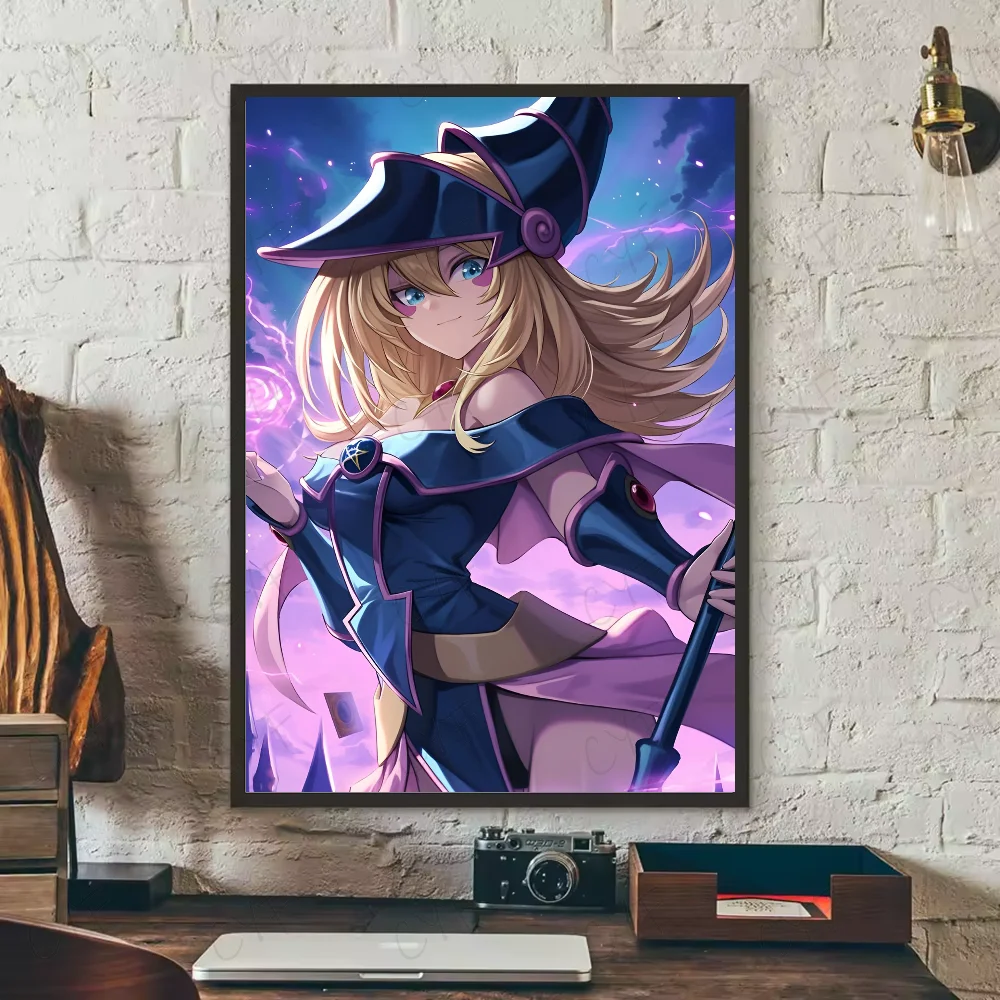 Yu-Gi-Oh! Classic Anime Poster HD Waterproof PVC Wall Art Anime Wall Poster Peaceful Pleasures Health and Wellness