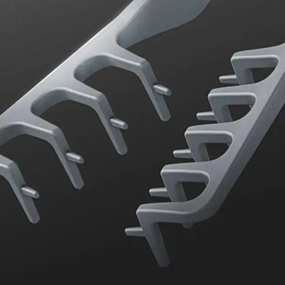 Volumizing Wide-Tooth Hair Styling Comb Curling Tools Fluffy Texture for Men Ideal for All Hair Types Hairstyling Tools Peaceful Pleasures Health and Wellness