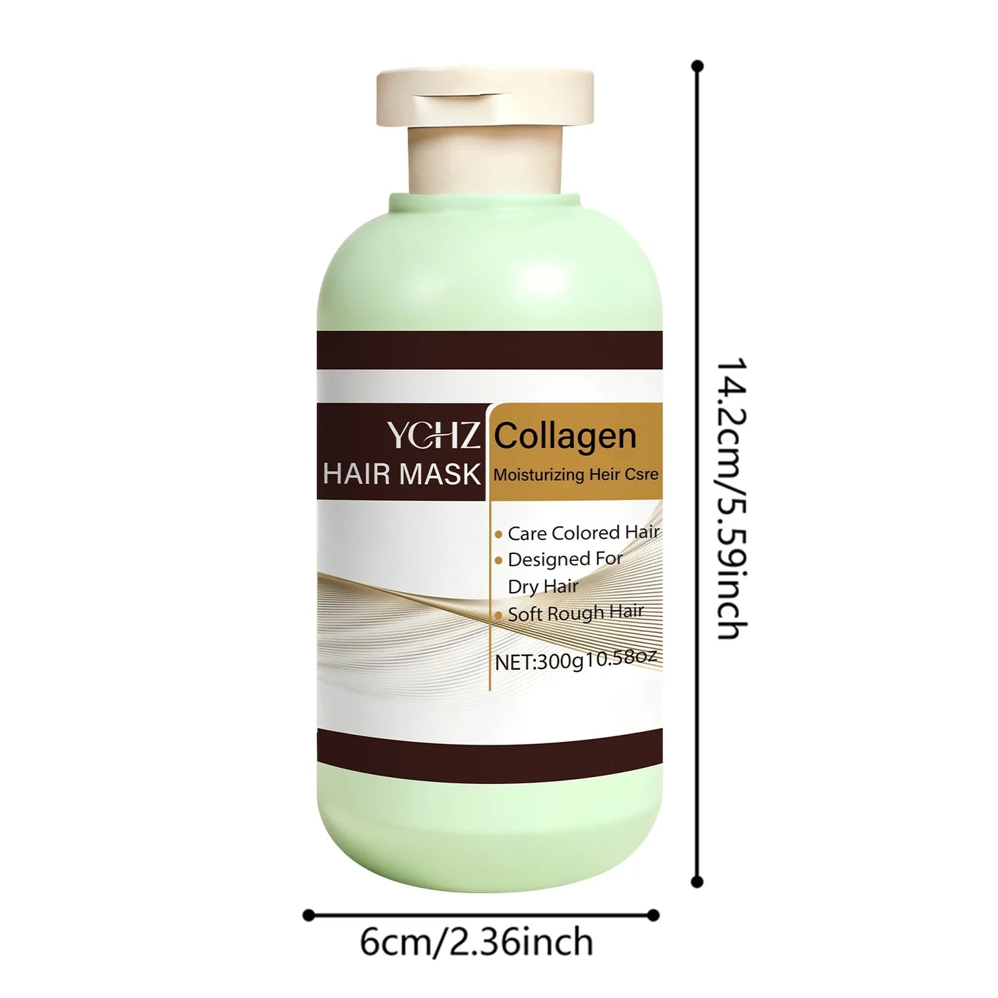 YCHZ Collagen Hair Mask 300g – Nourish, Brighten & Strengthen