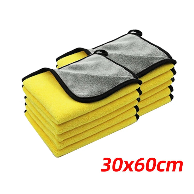 Car Wash Microfiber Towels – Absorbent Polishing Cloths