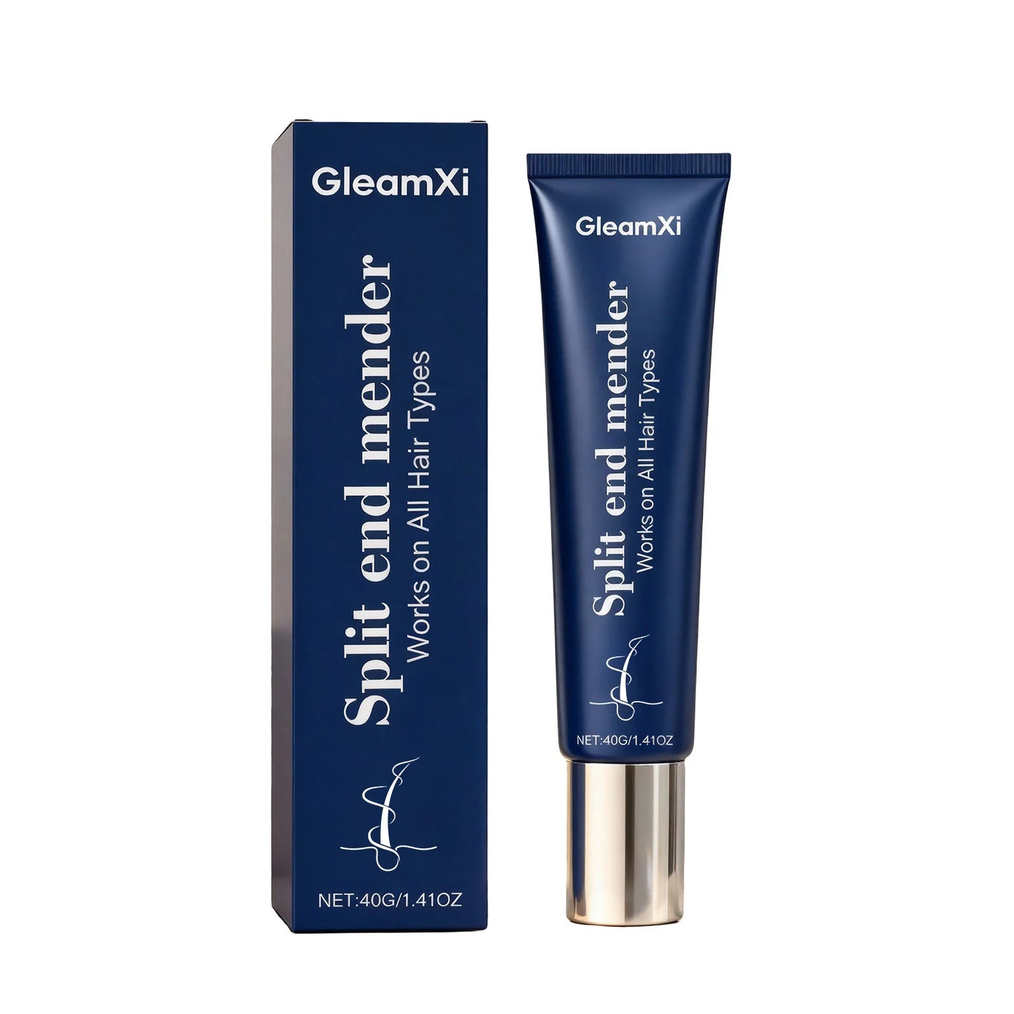 Gleamxi Hair Mask – Repair Frizz, Split Ends & Damage | 40g Hair Treatment Mask Peaceful Pleasures Health and Wellness 40g boxed