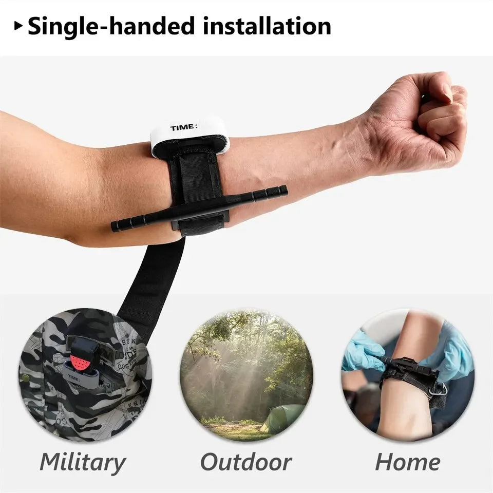 Tactical Tourniquet with Marker Pen | First Aid Emergency Kit