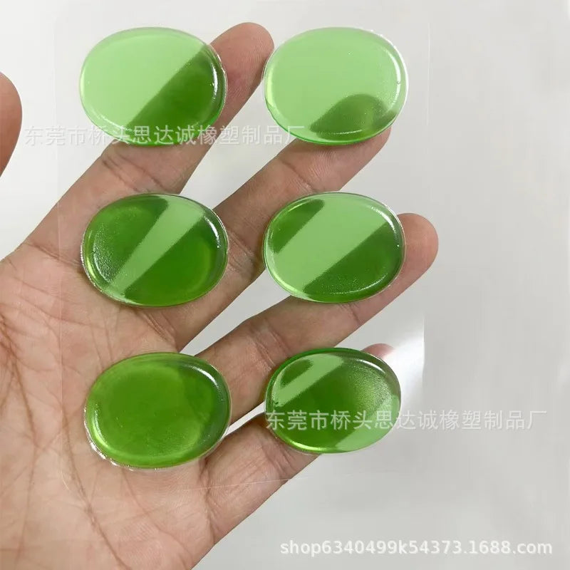 Silicone Self-adhesive Drum Snare Sticker Silence Shock Absorber Pad