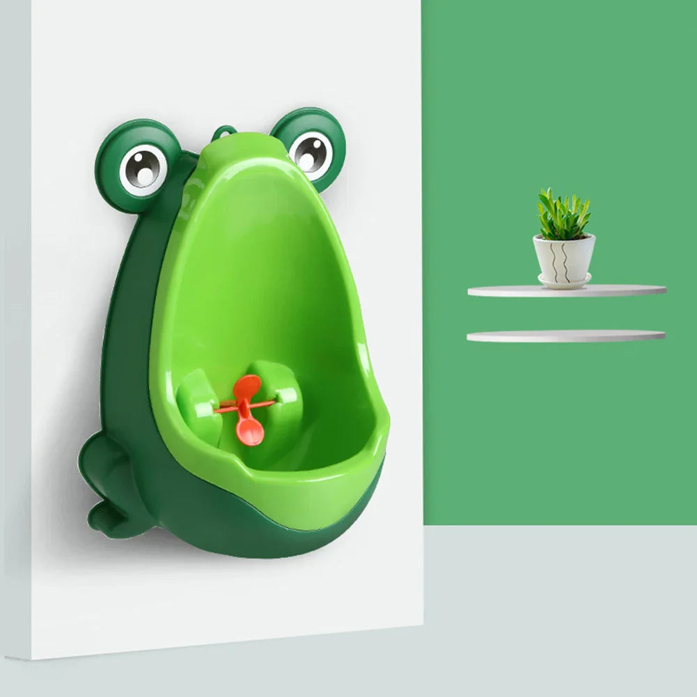 Kids' Frog Potty Training Urinal | Wall-Mounted Splash-Free