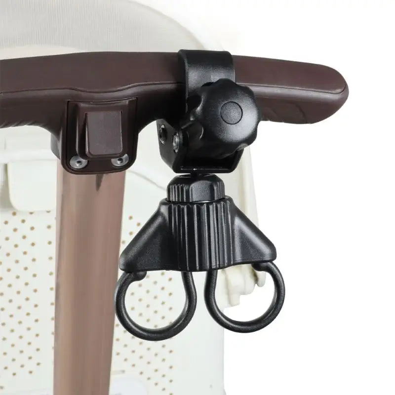 Heavy Duty Stroller Hook 360° Rotating – Easy Clip-On, No Tools