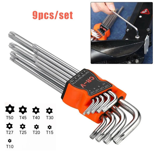 L-type Double-end Screwdriver Hex Wrench Key Torx Spanner 9 Sizes Peaceful Pleasures Health and Wellness Default Title