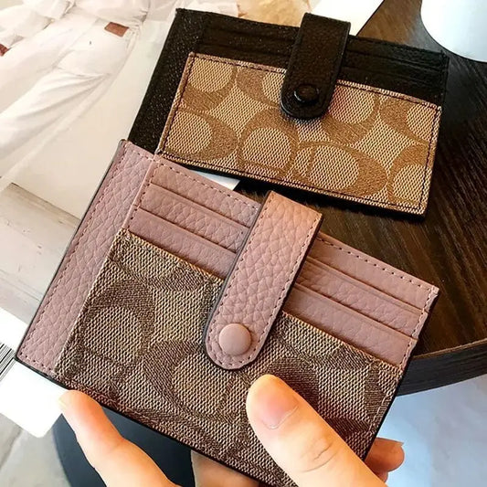 Monogram Ultra-Thin Card Holder Mini Envelope Wallet for Women Card Holder Wallet Oasis Select