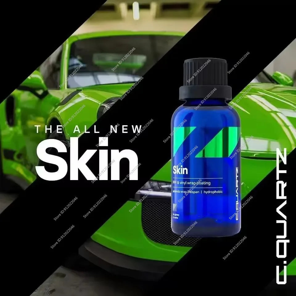 CAR CQUARTZ Skin 50Ml PPF Vinyl Nano Coat UV Protection for Wrapped Vehicles with Vinyl Film UVA UVB Resistant Peaceful Pleasures Health and Wellness