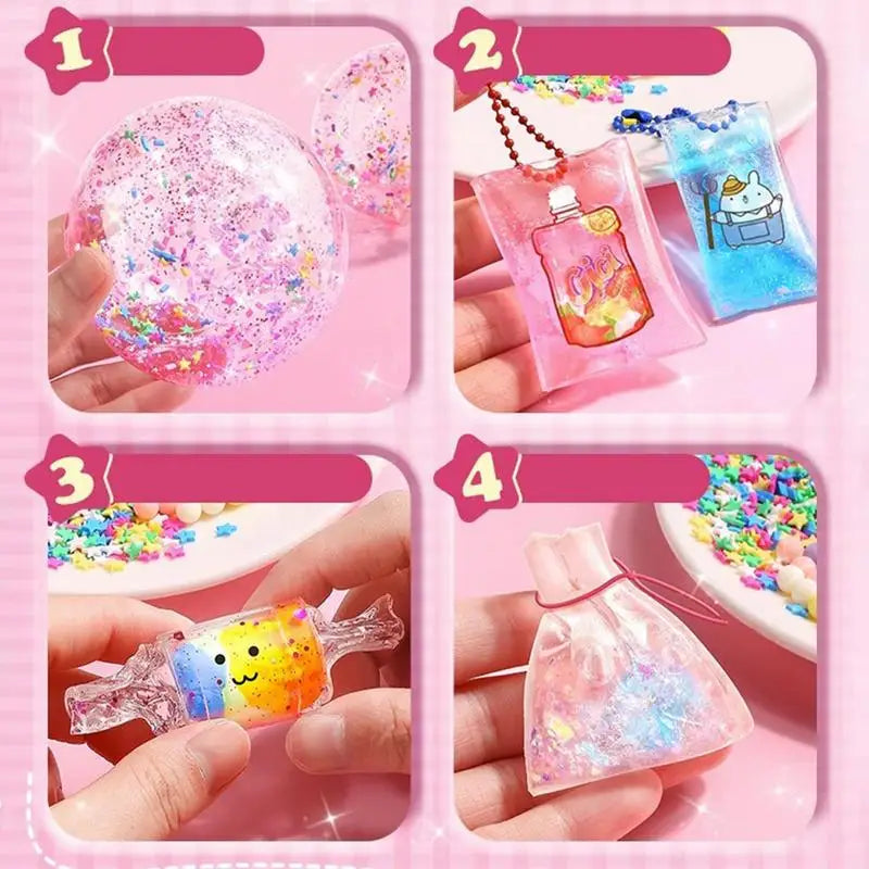 Nano Glue Kneading Music Blowing Bubble Full Set Of Nano Tape Double-Sided Paste Blowing Bubble DecompressionToys Sticker Peaceful Pleasures Health and Wellness