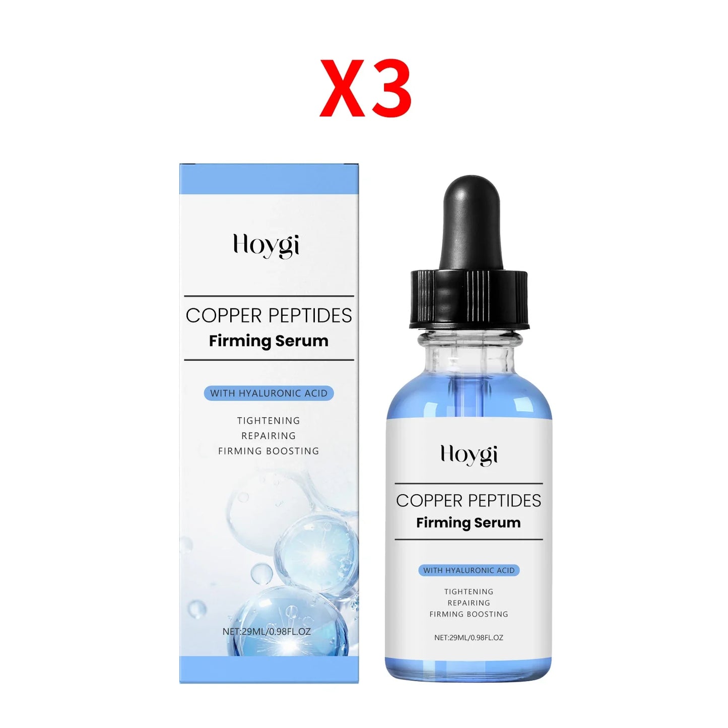 Hoygi Copper Peptides Face Serum – Firming & Anti-Aging 29ml