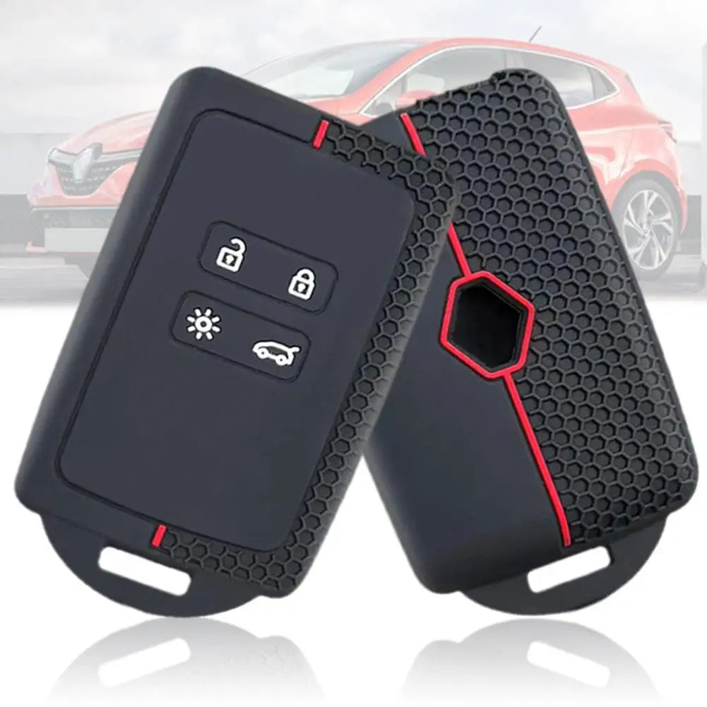 Silicone Car Key Cover for Renault Models Peaceful Pleasures Health and Wellness