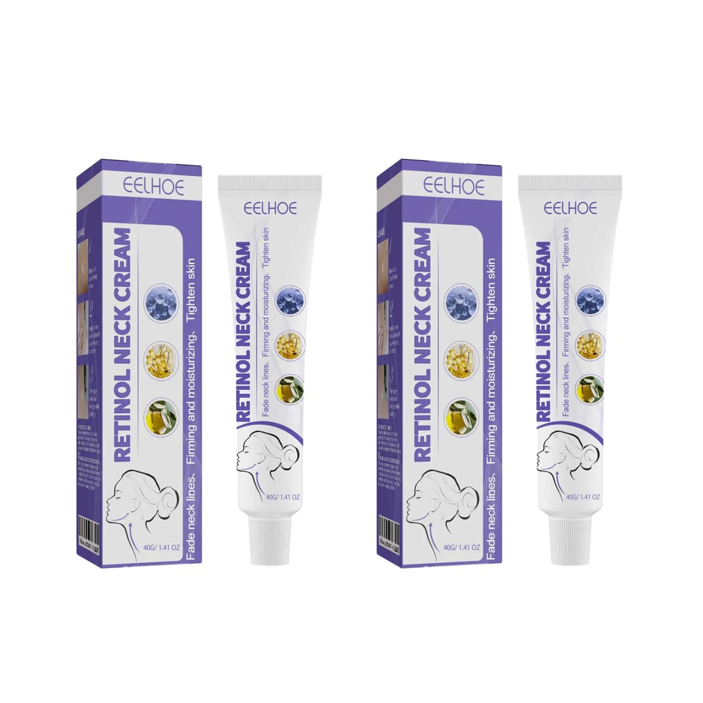 Retinol Neck Cream – Firming, Lifting & Anti-Aging | 40g