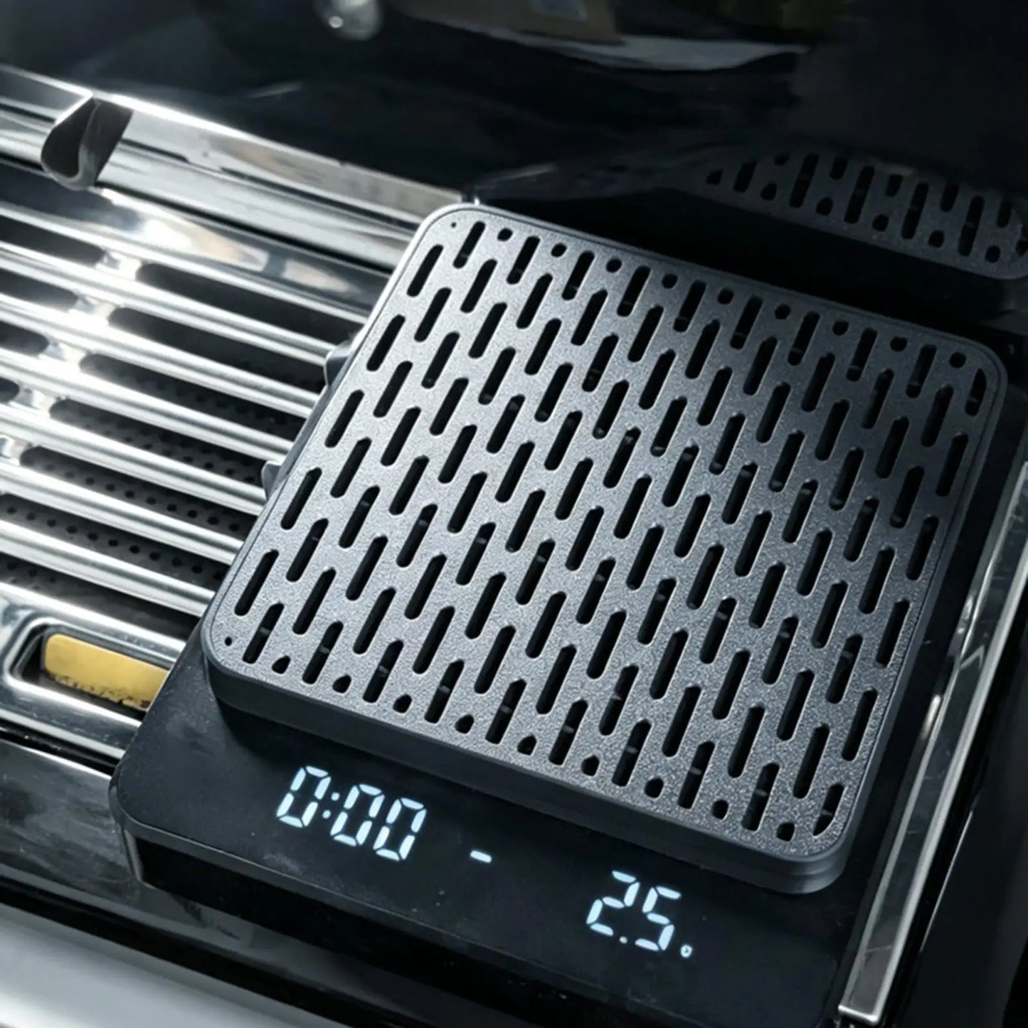 Self-Draining Coffee Scale Drip Tray | Espresso Drip Catcher