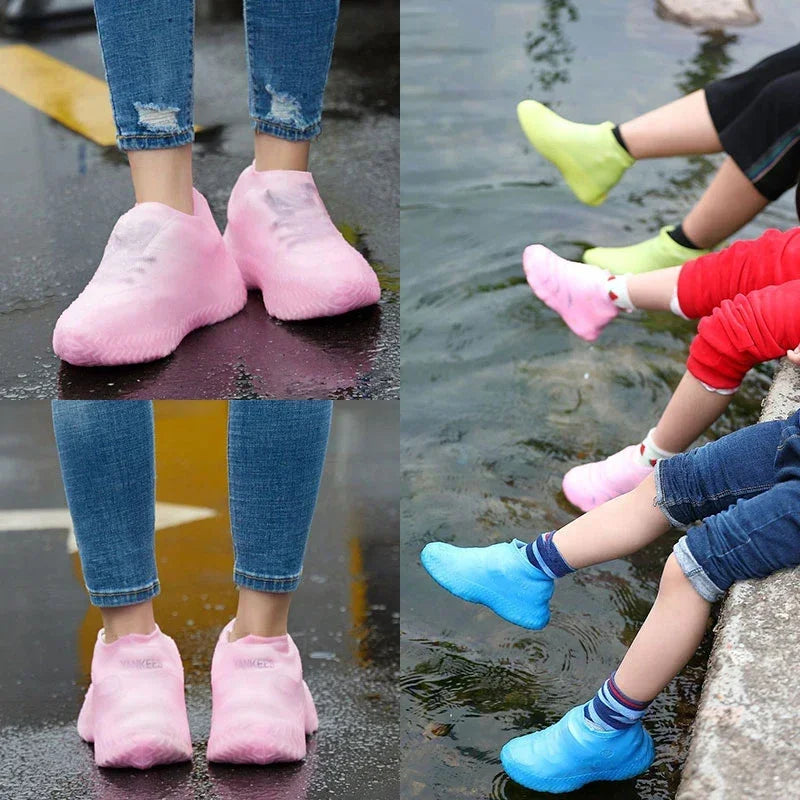 Women's Reusable Waterproof Silicone Shoe Covers | Rain