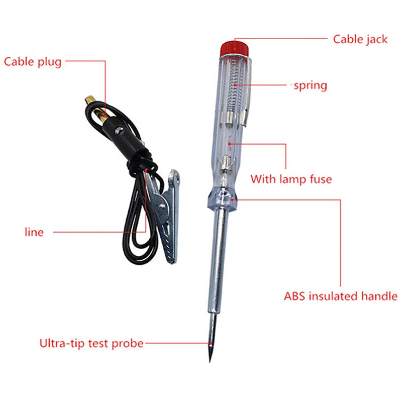 Car Battery Tester Storage Battery Test Pen Test Pencil Car Modification Repair Special Test Pen Auto Maintenance Tools Peaceful Pleasures Health and Wellness