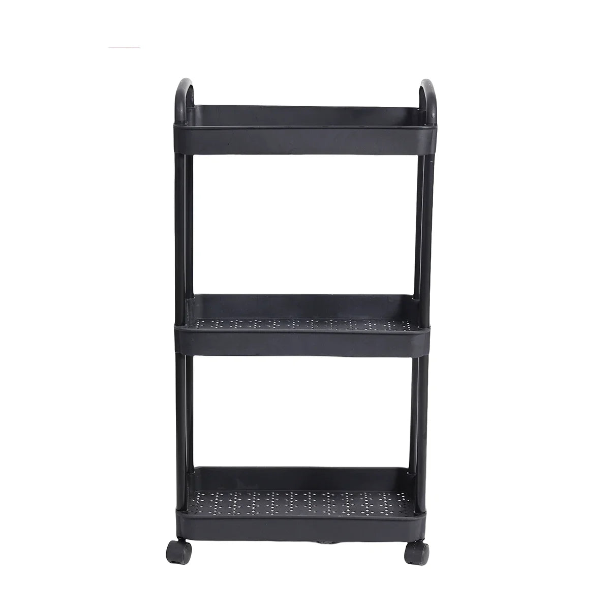 3/4-Tier Rolling Storage Cart with Lockable Wheels | Multi-Room