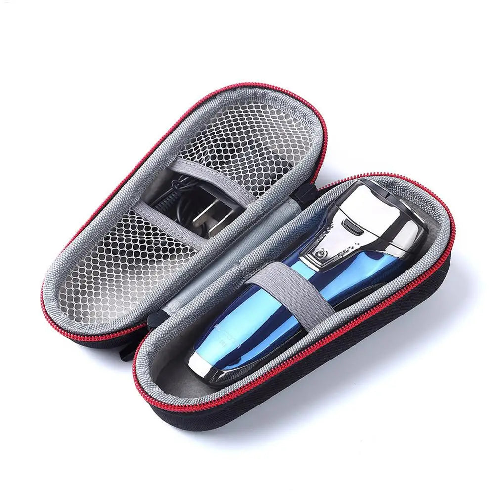 Razor Shaver Case Box Bag Electric Razor Storage Bag Box Waterproof EVA Hard Travel Portable Shaver Protective Storage Case Peaceful Pleasures Health and Wellness