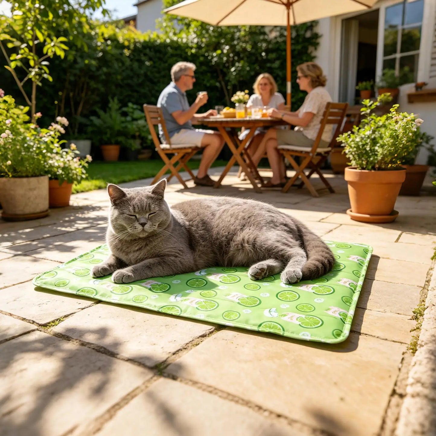 Foldable PVC Cooling Mat for Dogs & Cats | Travel & Home