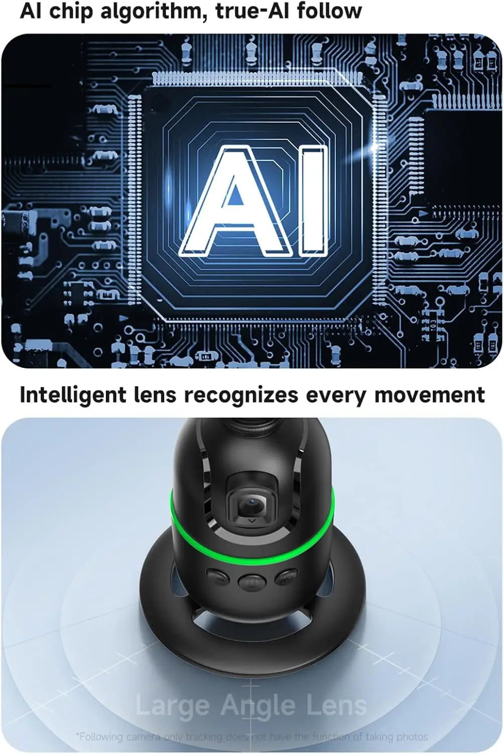 360° Auto Face Tracking Gimbal Stabilizer – Gesture Control Peaceful Pleasures Health and Wellness