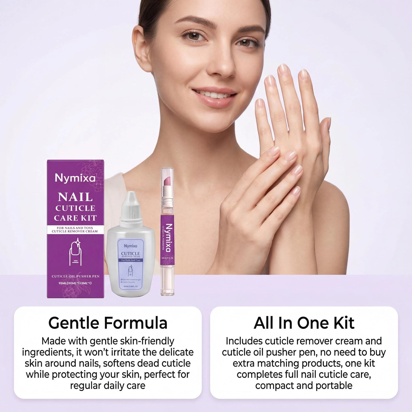 Cuticle Care Kit – Nourishing Oil Pen & Nail Strengthener