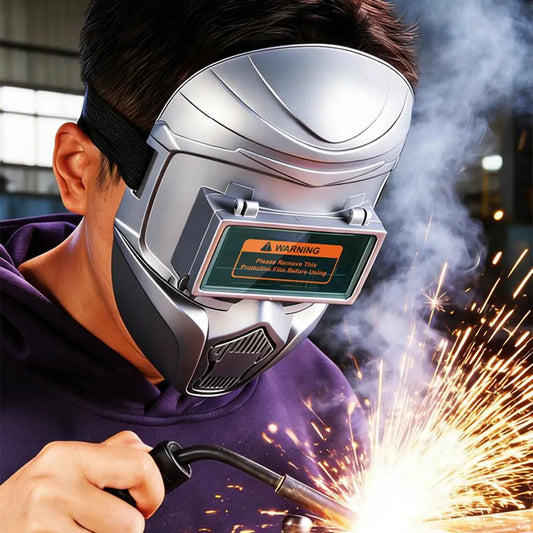 True Color Auto-Darkening Welding Helmet | Flip-Up Goggles Welding Helmet Oasis Select