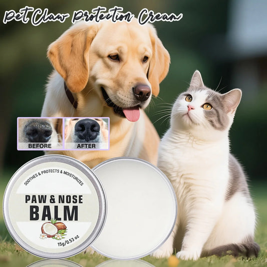 Dog Paw Balm Moisturizing Natural Cream Cat Wax Nose Protector Peaceful Pleasures Health and Wellness