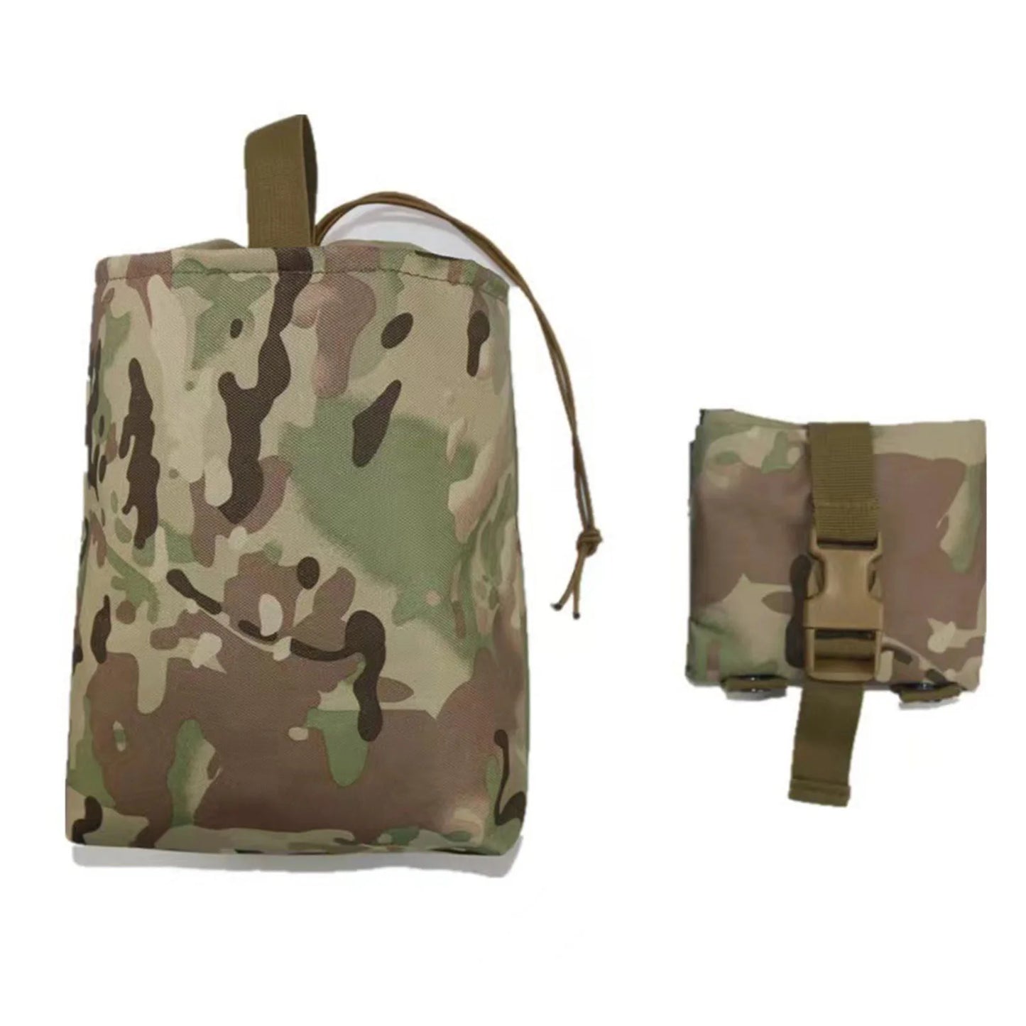 Drawstring Magazine Dump Pouch Roll-Up Drawstring Magazine Utility Pouch for Adventure Field Exploration Peaceful Pleasures Health and Wellness
