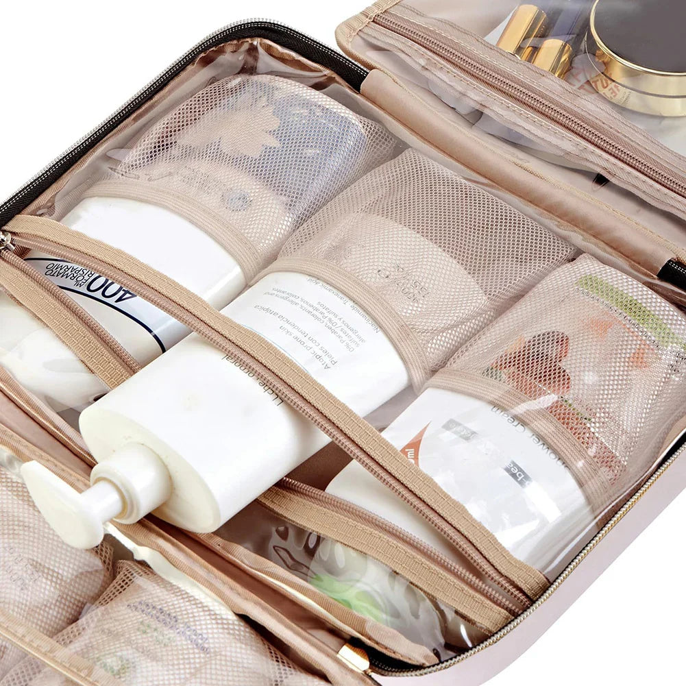 Hanging Travel Toiletry Bag – Large Waterproof Cosmetic Organiser