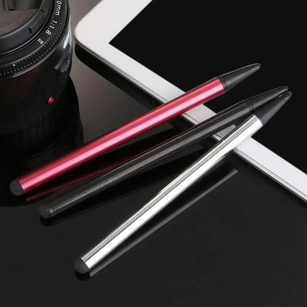 Dual-Tip Stylus Pen for iPad, Tablet & Smartphone | No Battery