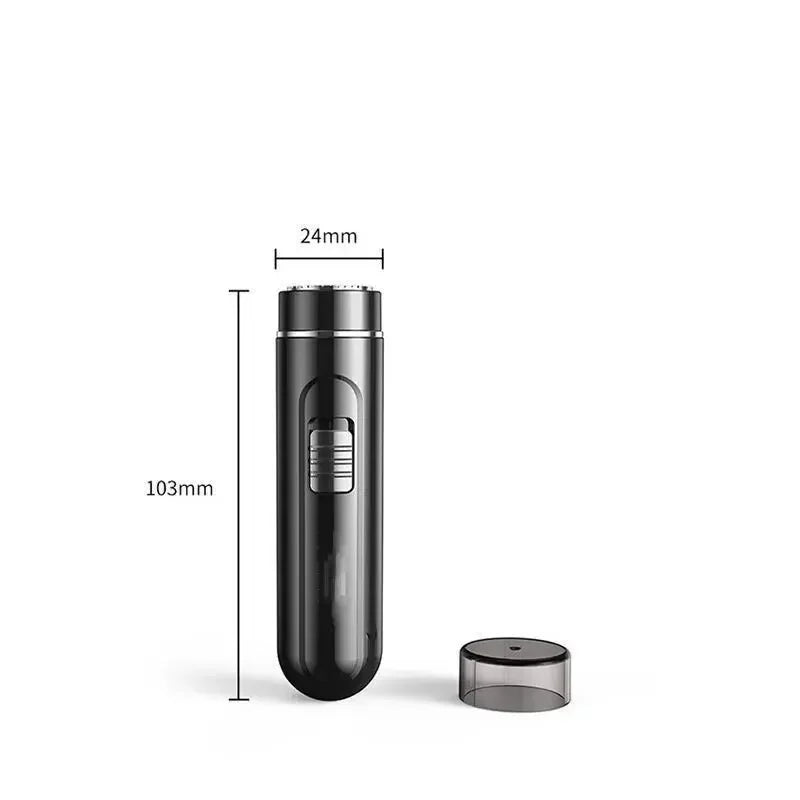 Compact & Convenient Electric Razor for Men - USB Rechargeable, Wet & Dry, Easy One-Button Use - Perfect for Home, Car & Travel! Peaceful Pleasures Health and Wellness
