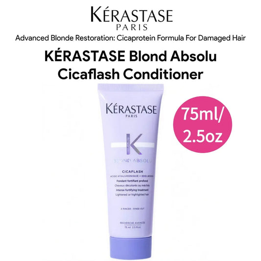 Kerastase Blond Absolu Cicaflash Conditioner 75ml/2.5oz, Original Keratase Conditioner for Women/Men, Hair Care Treatment Peaceful Pleasures Health and Wellness Default Title