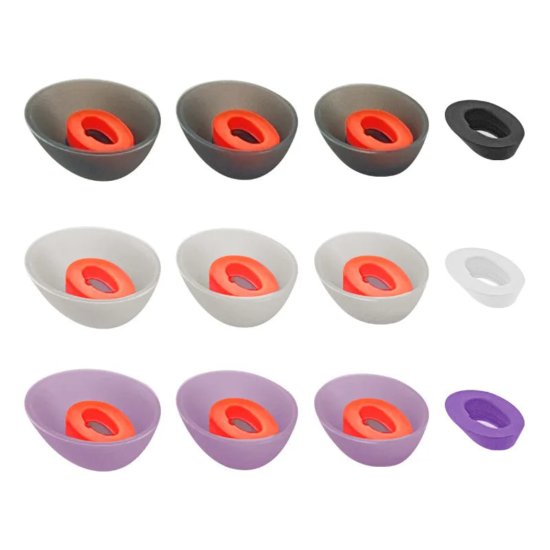 4 Pairs For JBL Tune Flex Earbud Covers Silicone Earcups Tune Flex Ear Caps Bluetooth-Compatible Headset Accessories Peaceful Pleasures Health and Wellness