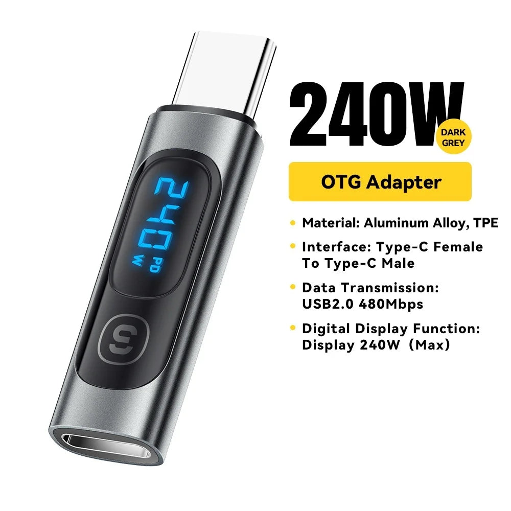 USB-C to USB-C OTG Digital Display Adapter | iPhone 15 16 17