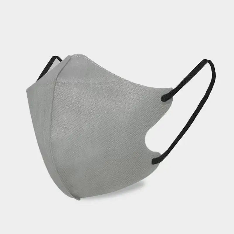 10/100Pcs Outdoor Disposable 3D Stereoscopic Face Masks Men and Women Unisex Solid Color Breathable Anti Dust Mask Peaceful Pleasures Health and Wellness