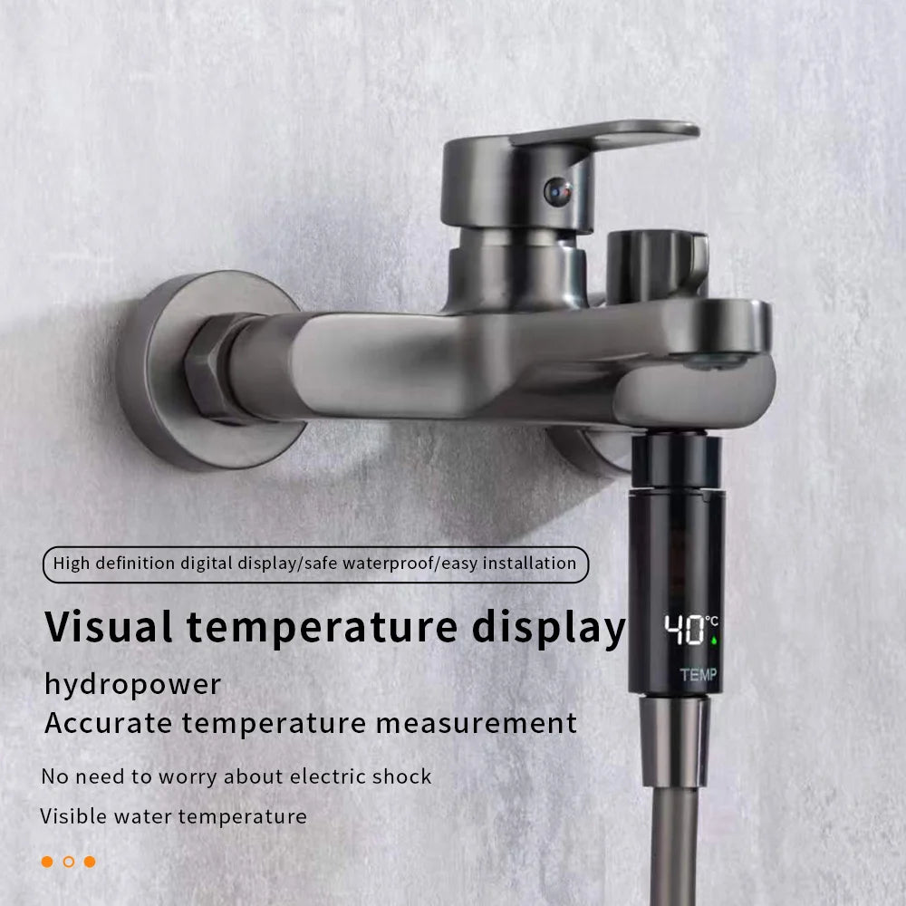Instant Digital Shower Thermometer – Water Temp Safety