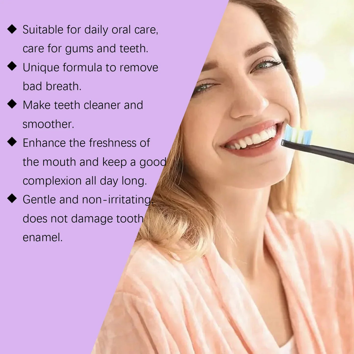 Oralhoe Cooling Mint Teeth Whitening Toothpaste 120g