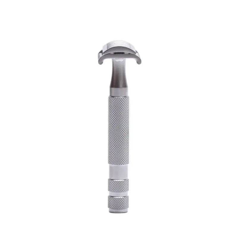2026 Flash Sale YAQI KNIGHT-HELMET razor Head Stainless Steel Handle DE Safety Razor for Men Peaceful Pleasures Health and Wellness