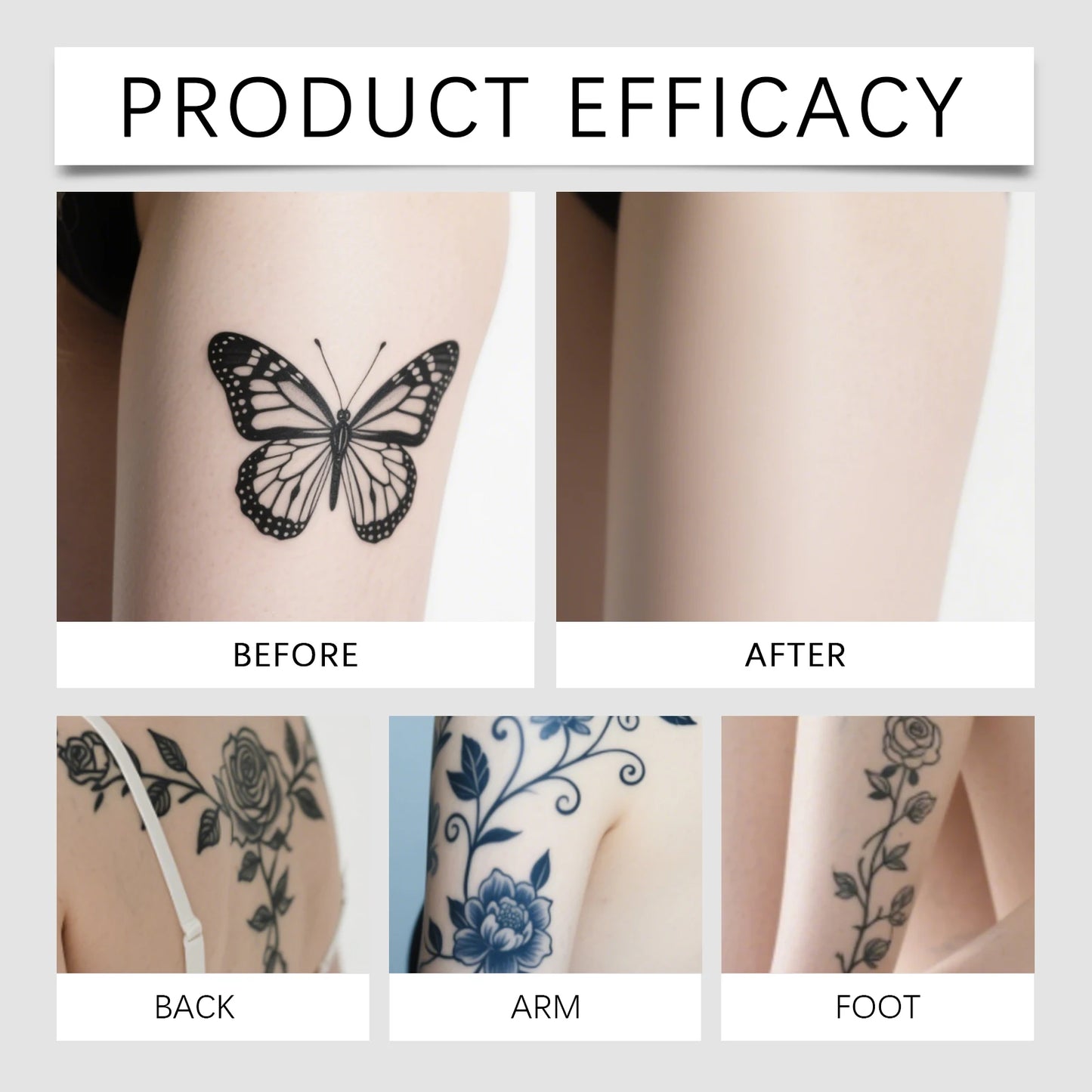 Tattoo Cover Up Patches – Waterproof Invisible Concealer 6pcs