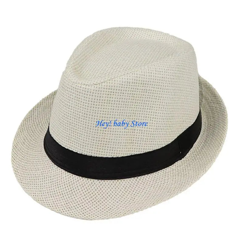 Kids Straw Sun Hat | Beach & Outdoor Cap Boys & Girls