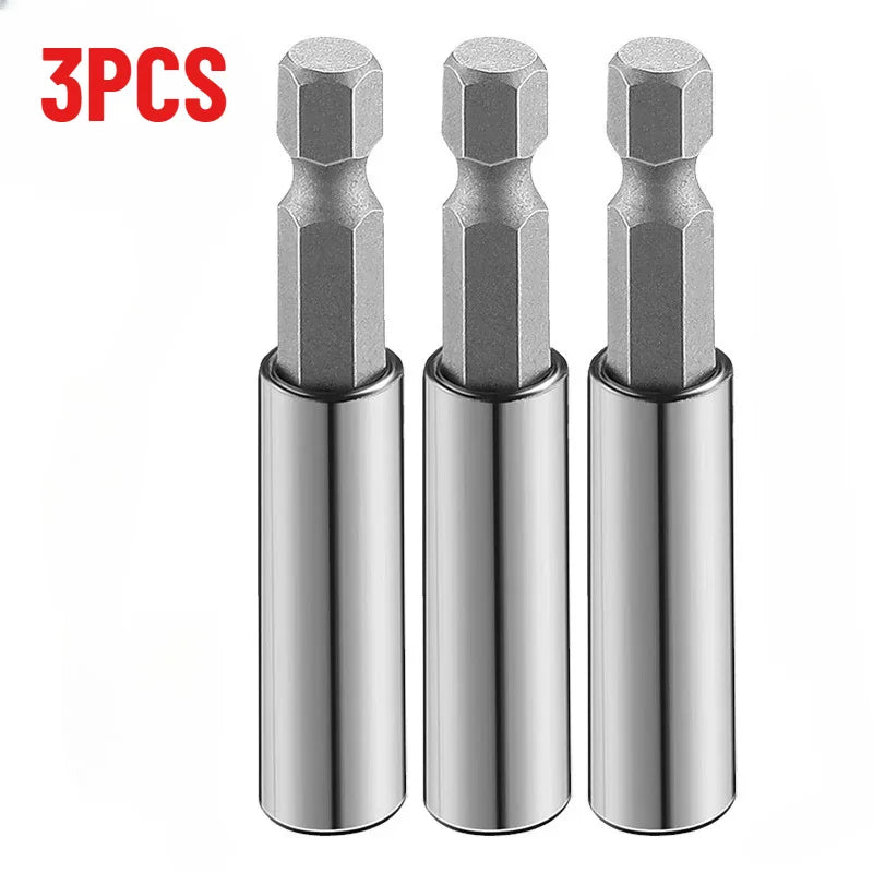Magnetic Drill Bit Extension Set | 1/4" Hex Screwdriver Adapter