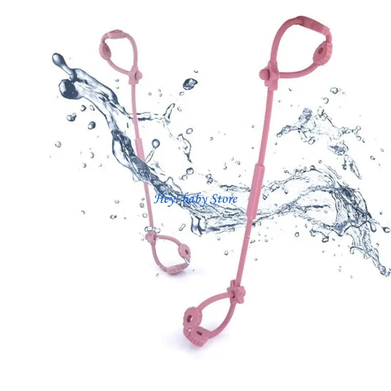 Silicone Pacifier Clip Teether Strap for Baby 0–12 Months