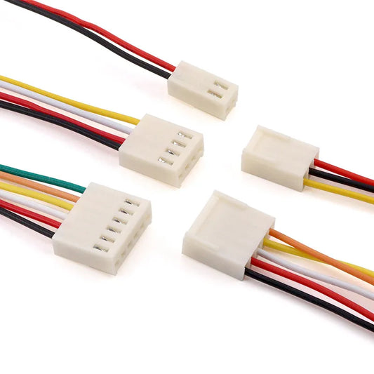 50PCS KF2510 2.54 Connector Plug Wire Cable 20cm Long 26AWG 2/3/4/5/6/7/8P Single End Peaceful Pleasures Health and Wellness 2P