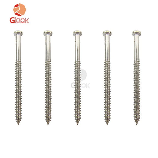 Electric Guitar Pickup Screws Mushroom Head 2 6 37-Silver 10 Peaceful Pleasures Health and Wellness