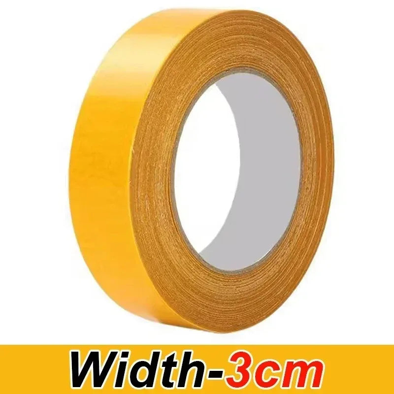 20m Double-Sided Carpet Tape – Waterproof Fabric Mesh Roll