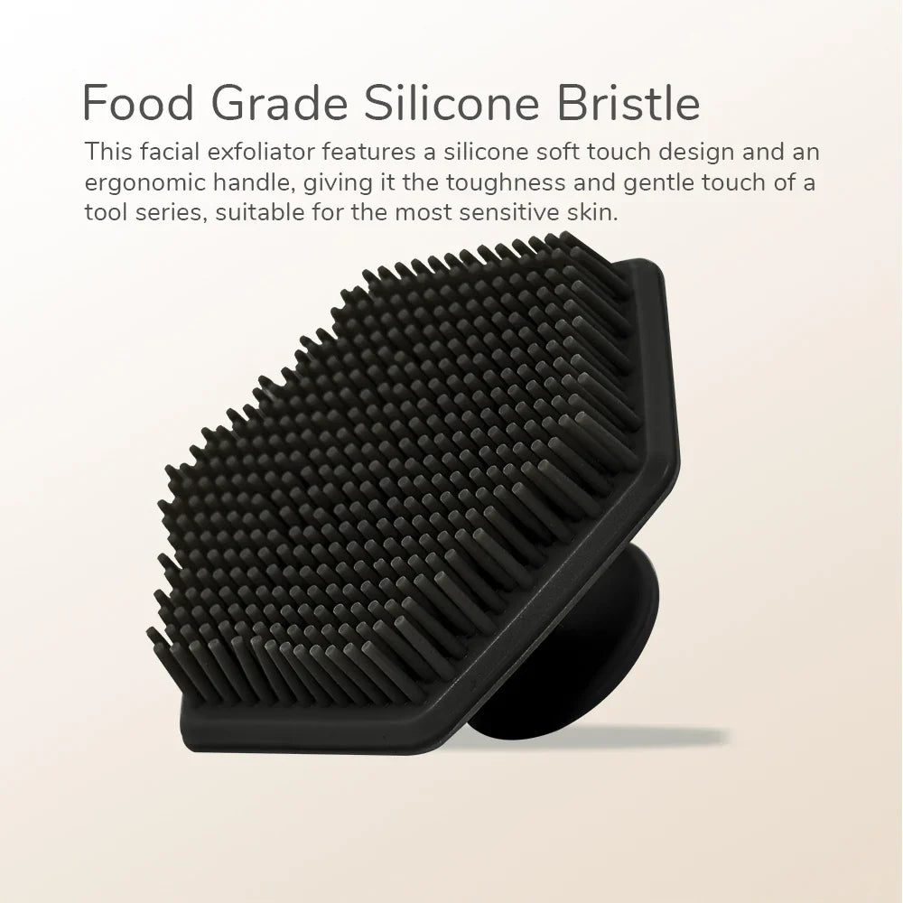 5-Piece Silicone Exfoliating Body Brush & Scalp Scrubber Set