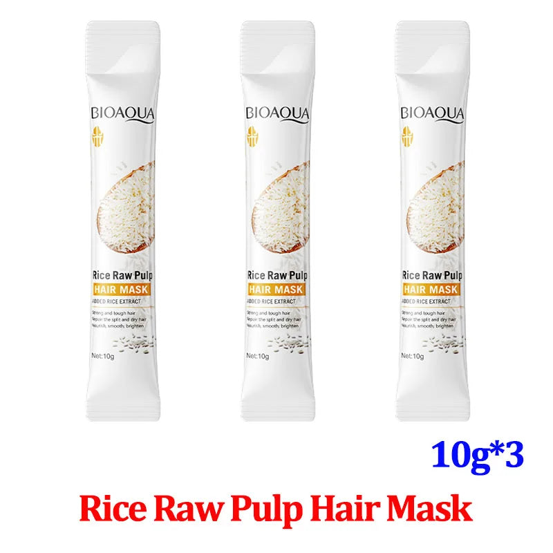 Keratin Rice Hair Mask – Smooth Frizzy & Dry Hair | PWYUMAN