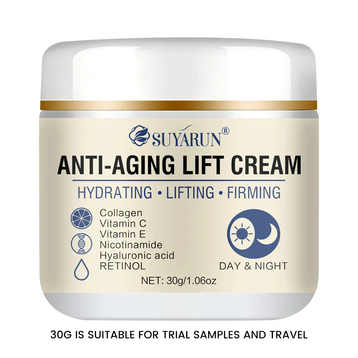 SUYARUN Retinol Collagen Anti-Aging Face Cream | Firming & Hydrating