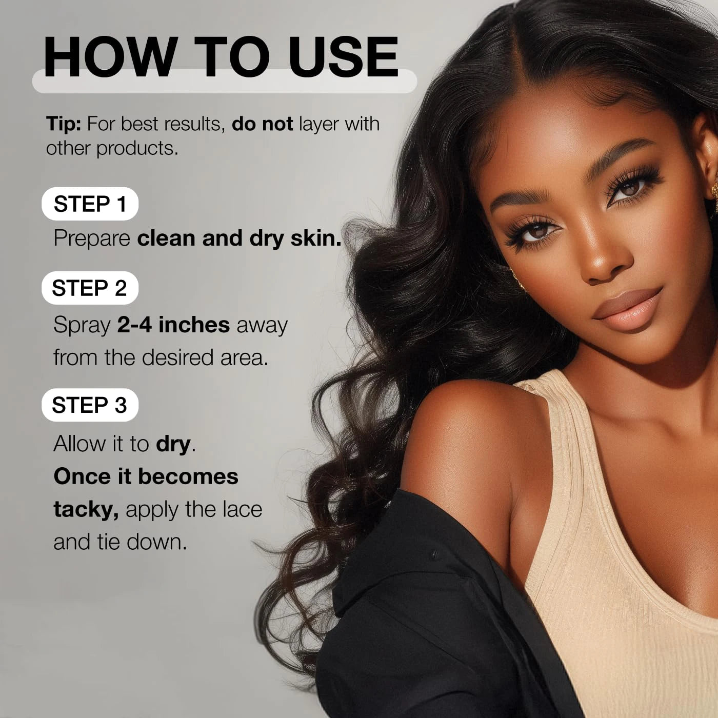 Waterproof Wig Glue | Lace Front Hair Bonding Adhesive